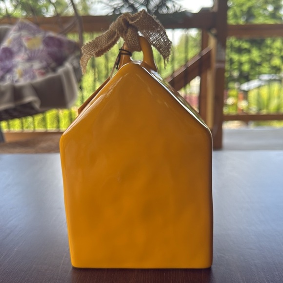 RAE DUNN Artisan Collection | ‘ NEST’ Ceramic Bird House - Picture 3 of 5